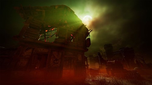 The main building of The Shattered Square, the Realm of The Knight in Dead by Daylight