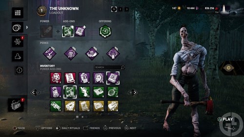 The Undone Perk build in Dead by Daylight