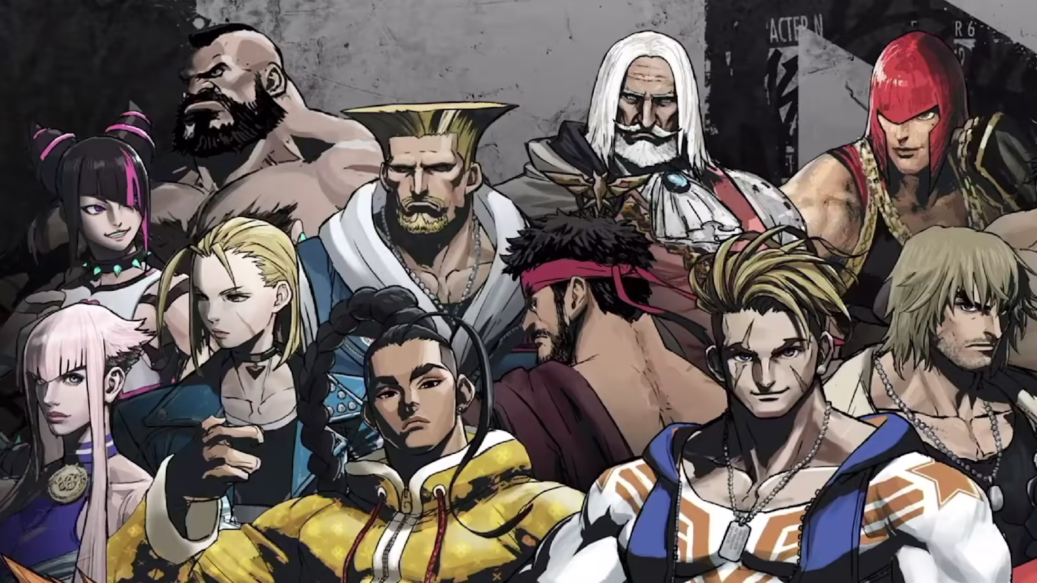 an image of multiple Street Fighter 6 fighters