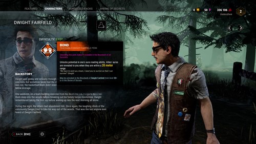 Dead by Daylight Survivor Perks: Bond